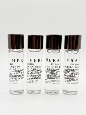 HERA Age Away Aesthetic Hydro Ampoule Travel Samples Lot of 4 (5ml x 4)